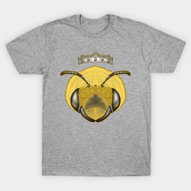 crowned bee T-Shirt by JadedWolvesArt